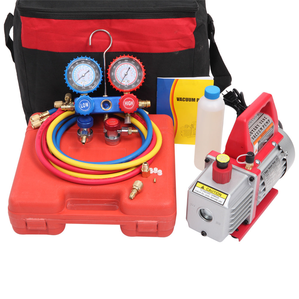 RONSHIN Portable 3.5cfm Vacuum Pump R134 R12 R22