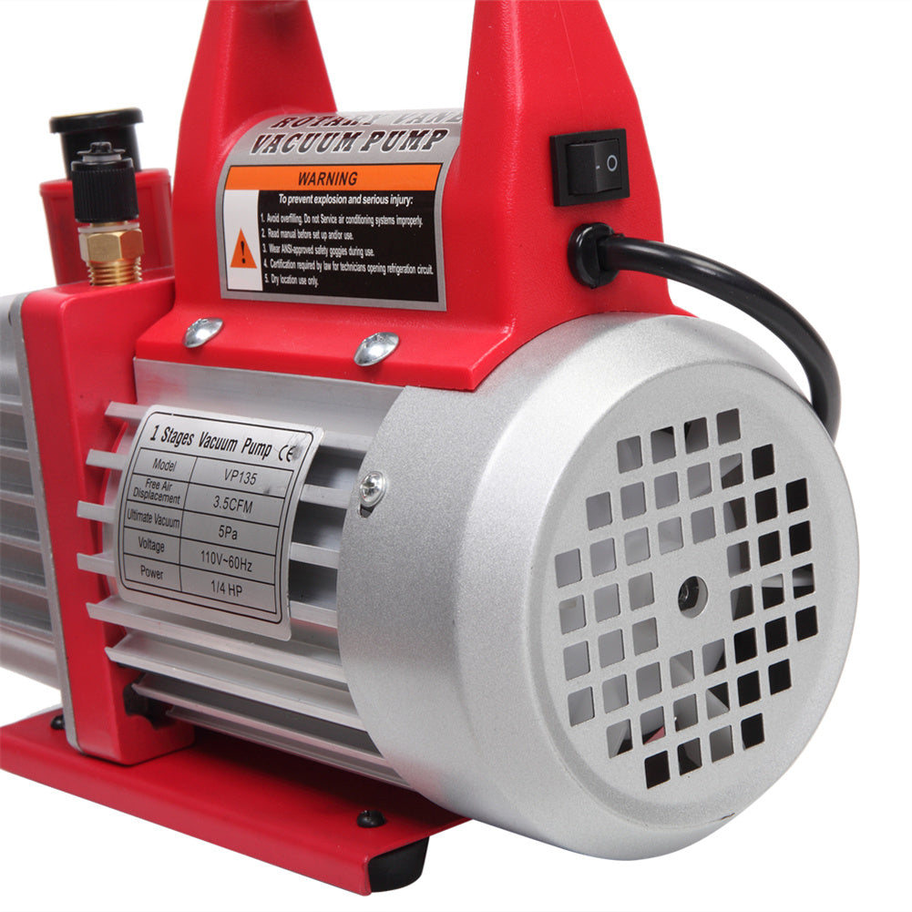 RONSHIN Portable 3.5cfm Vacuum Pump R134 R12 R22