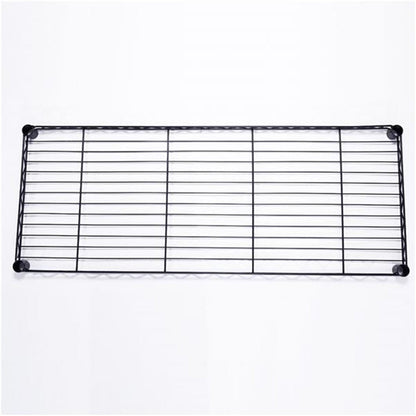 RONSHIN 165*90*35 Shelving Rack Storage Rack 5-Layer Metal Rack Black