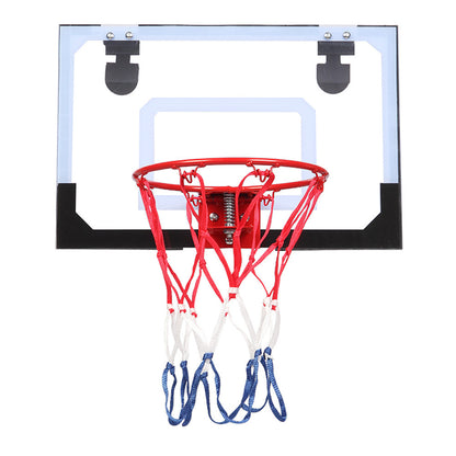 YIWA Kids Wall Mount Basketball Backboard Max Applicable Ball Diameter 5" Transparent