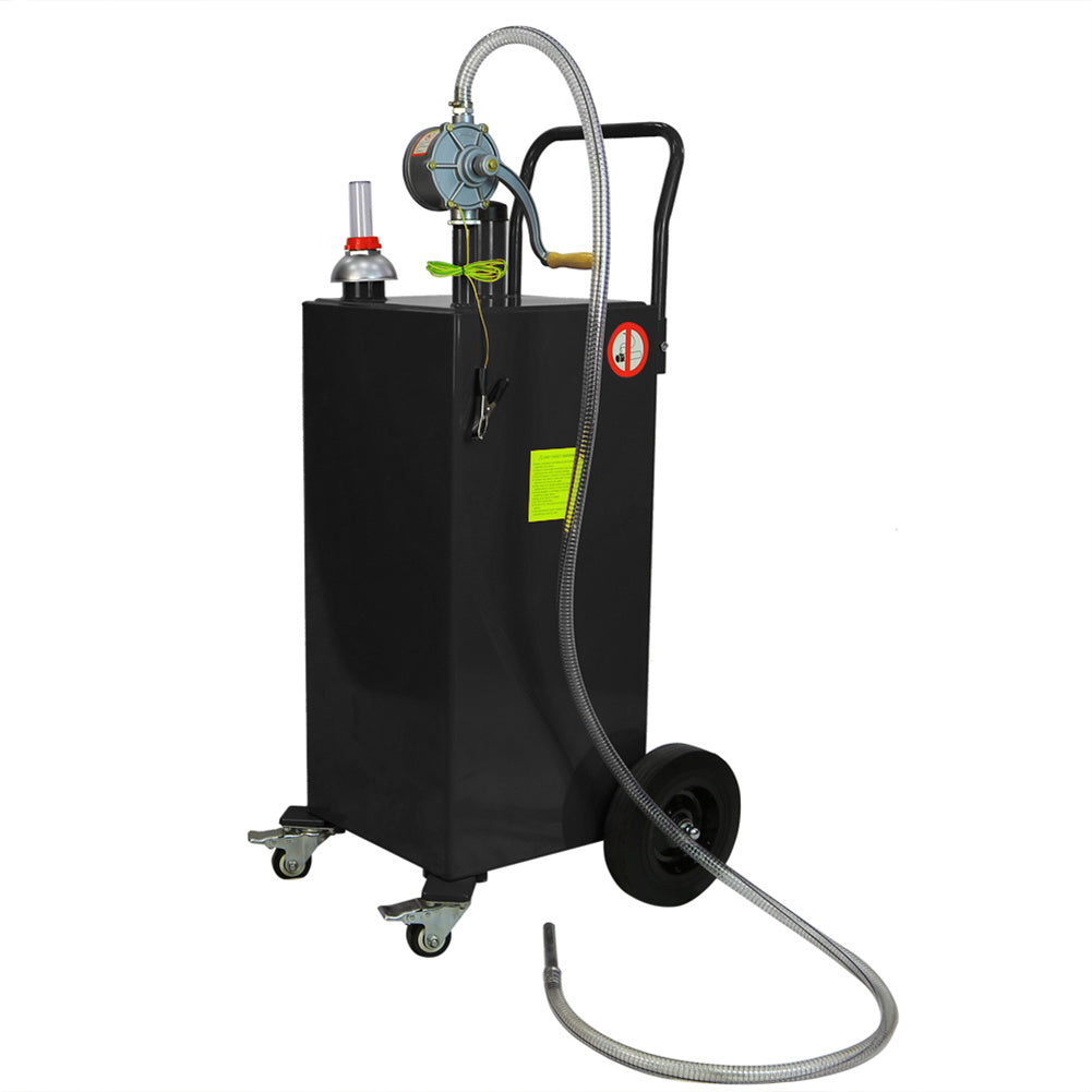 RONSHIN 30 Gallon Portable Fuel Storage Tank Black