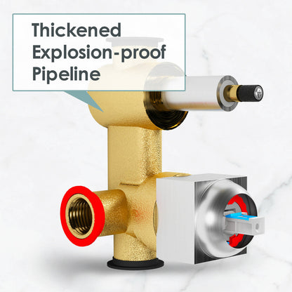 Shower Faucet with Rough-in Valve