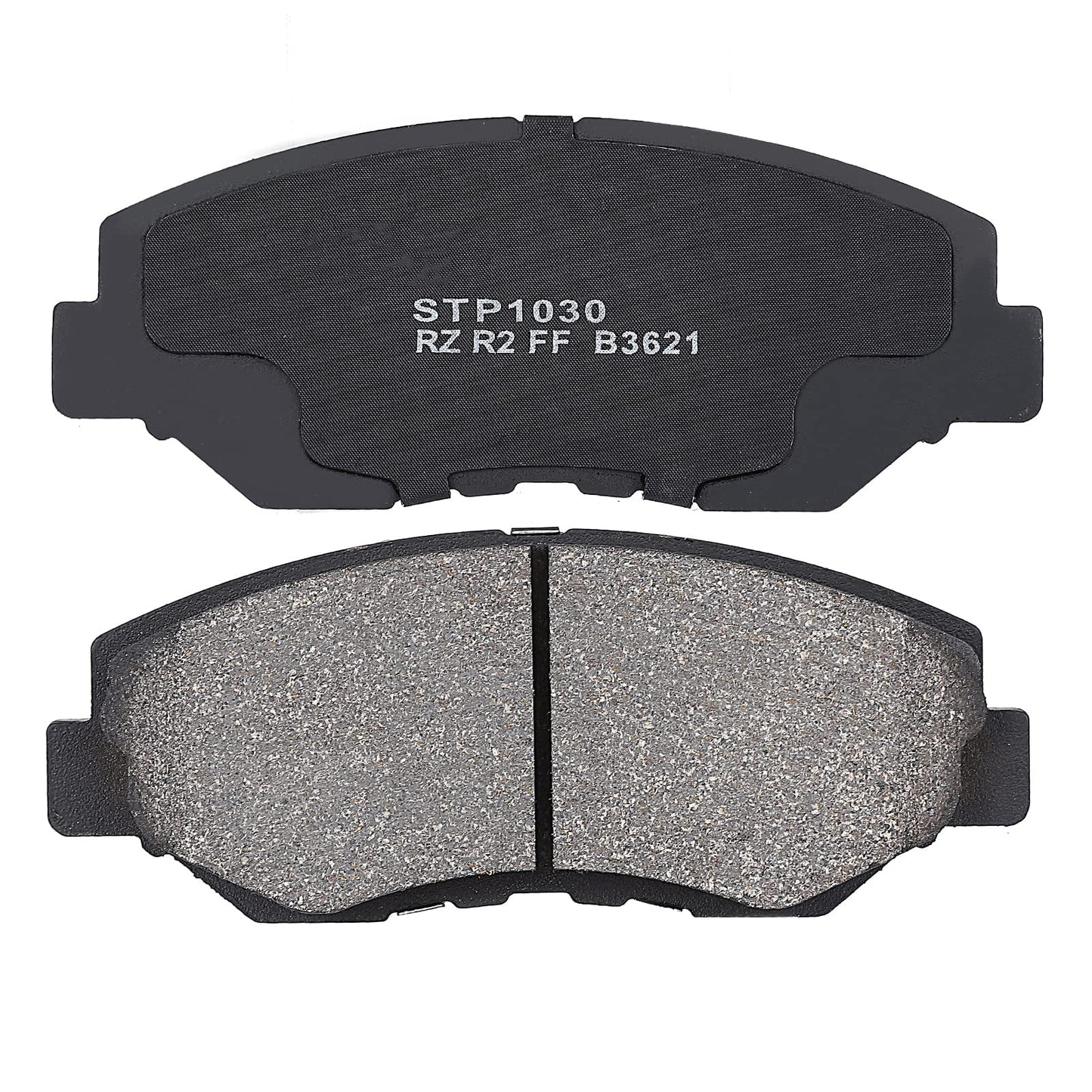 GARVEE Premium Disc Brake Pads 4 Pcs Rear Disc Brake Pads Compatible