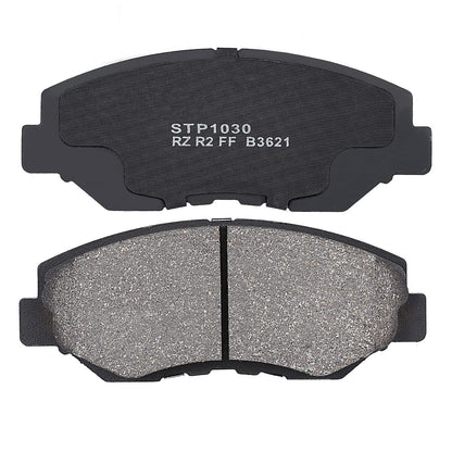 GARVEE Premium Disc Brake Pads 4 Pcs Rear Disc Brake Pads Compatible