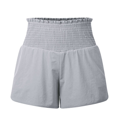 YESFASHION Women Clothing Lining Outdoor Sports Shorts Pants