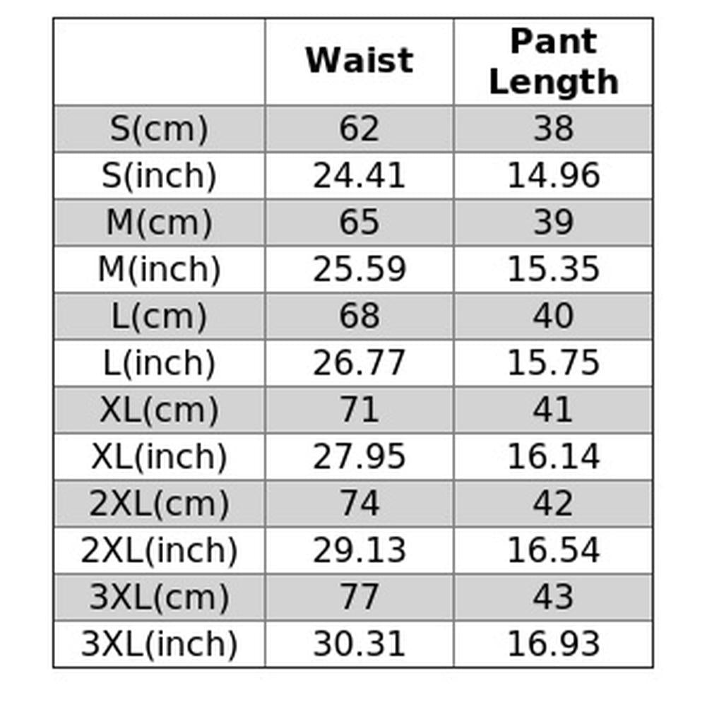 Summer Women Clothing Chiffon Printed Casual Pocket Waist Shorts
