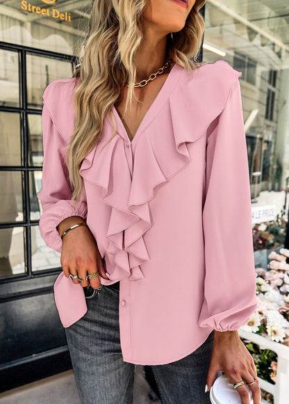 YESFASHION Long-sleeved Comfortable Shirt Four Seasons Tops