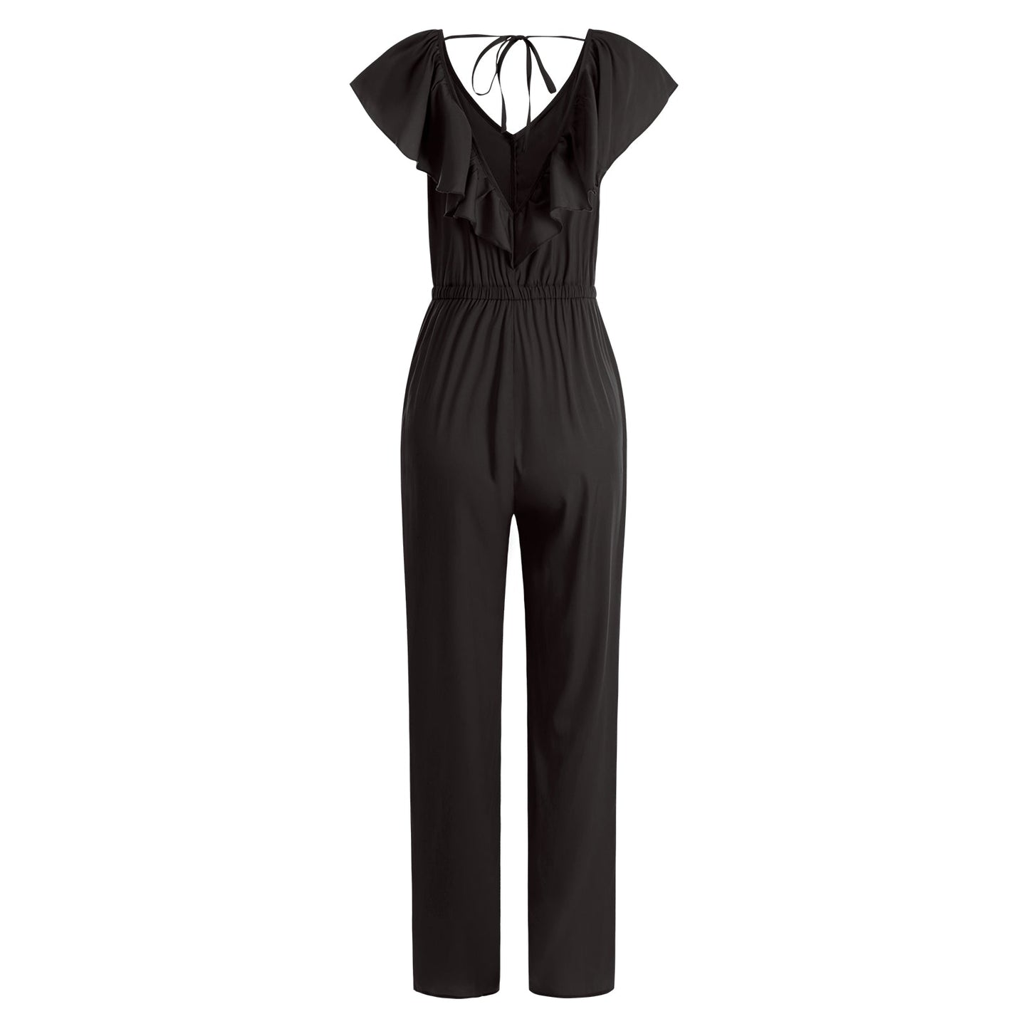 YESFASHION Female Fashionable Waist Slimming Jumpsuit Pants