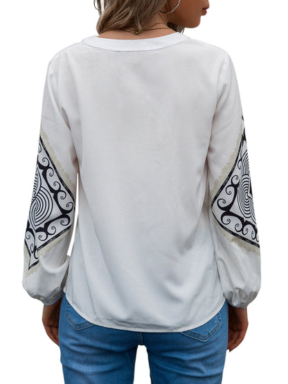 YESFASHION Women White Tops
