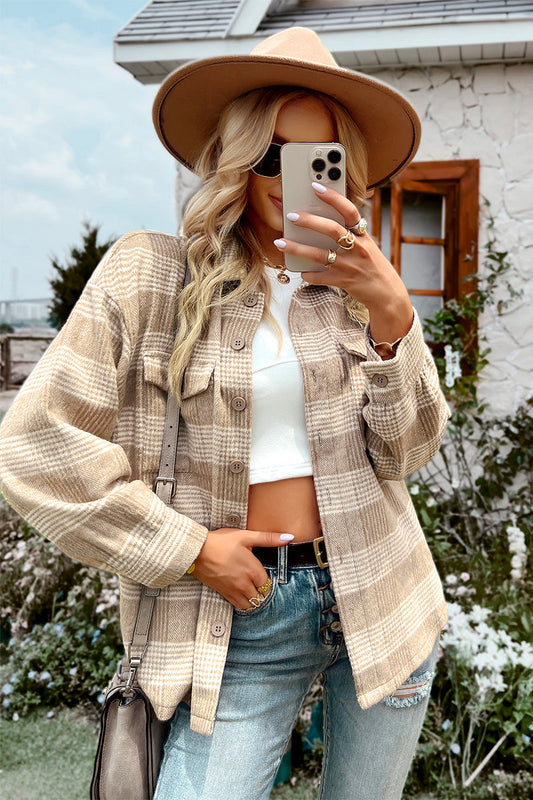 YESFASHION 2022 Autumn And Winter Cardigan Long Coat Tops