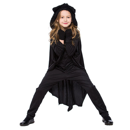 YESFASHION Unisex Kids Performance Jumpsuit Animal Bat Costume