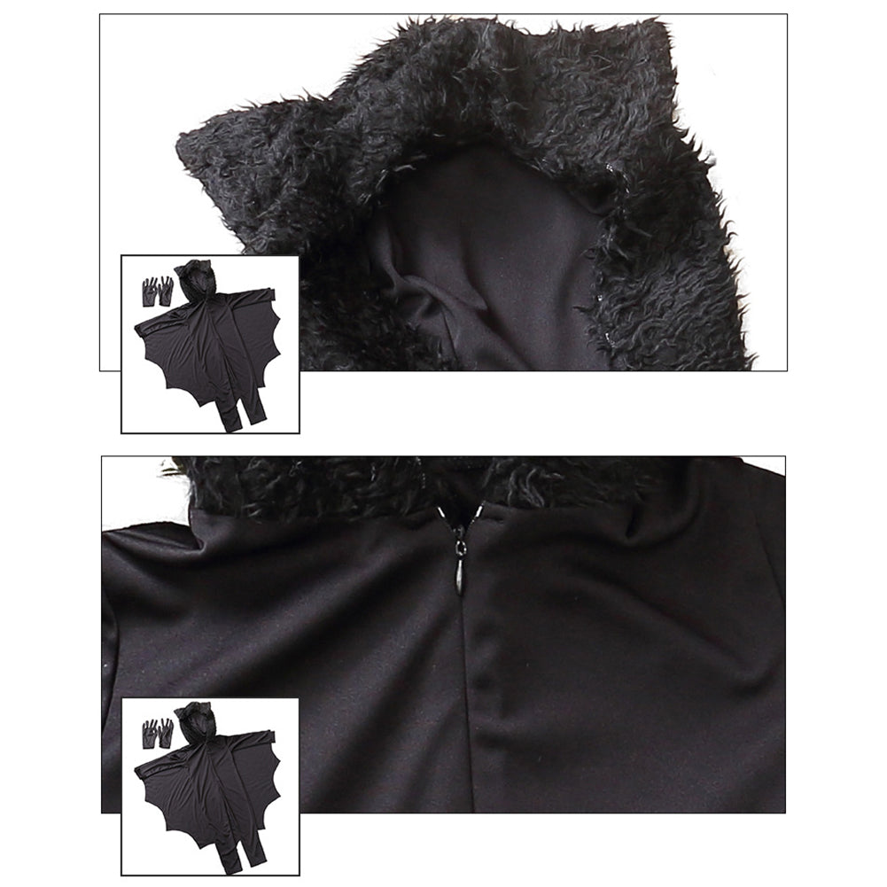 YESFASHION Unisex Kids Performance Jumpsuit Animal Bat Costume