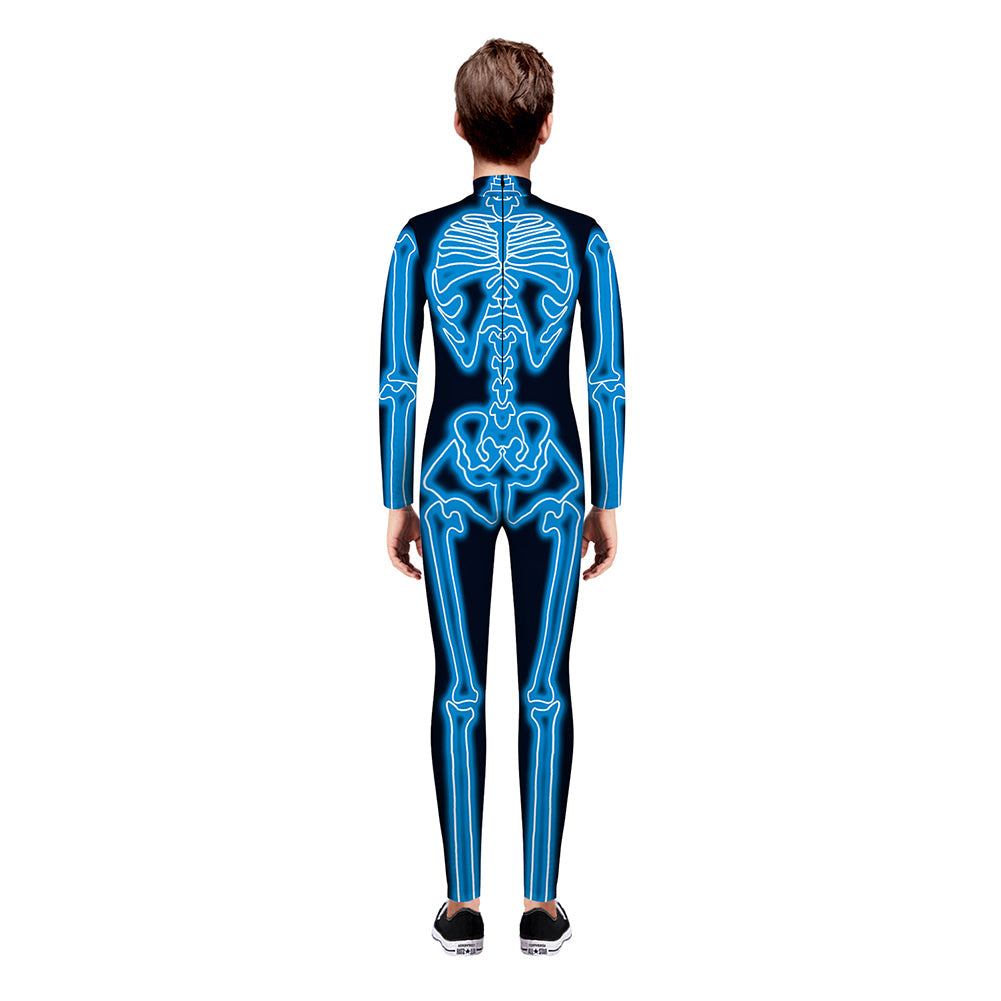 YESFASHION Halloween Digital Print Cos Cosplayer Jumpsuit