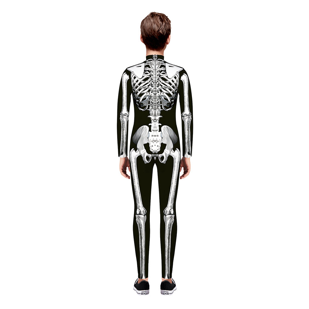 YESFASHION Halloween Digital Print Cos Cosplayer Jumpsuit