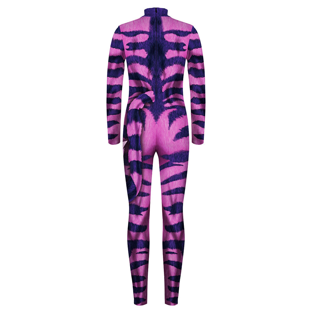 YESFASHION Halloween Digital Print Cos Cosplayer Jumpsuit