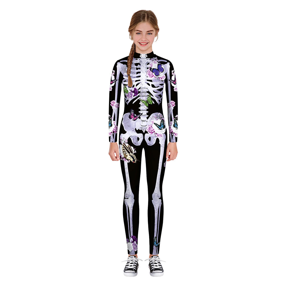 YESFASHION Halloween Digital Print Cos Cosplayer Jumpsuit