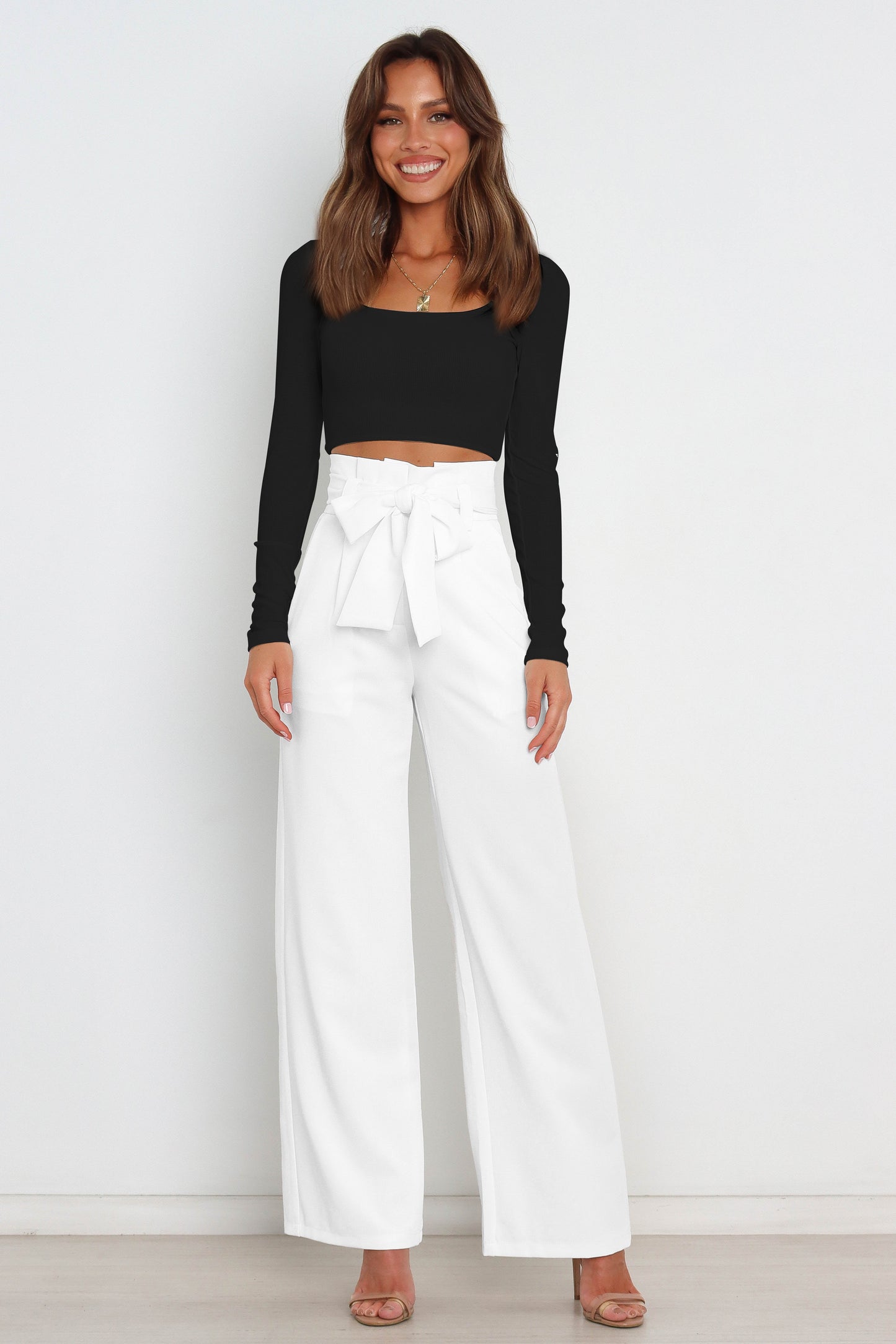 YESFASHION Women Casual Workplace Temperament Trousers Pants