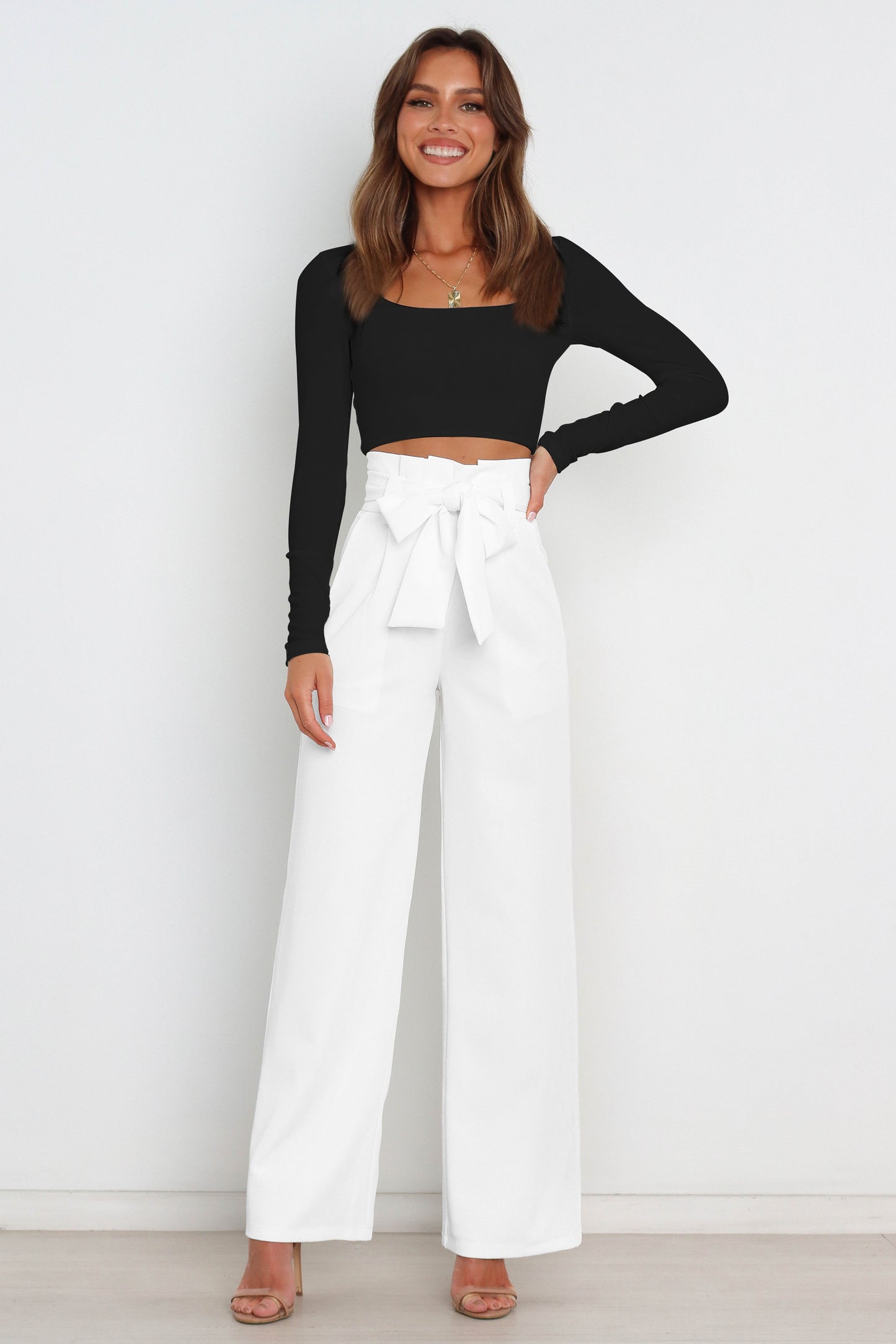 YESFASHION Women Casual Workplace Temperament Trousers Pants