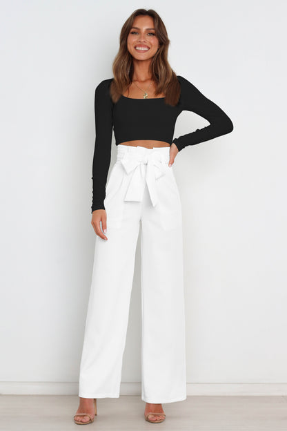YESFASHION Women Casual Workplace Temperament Trousers Pants
