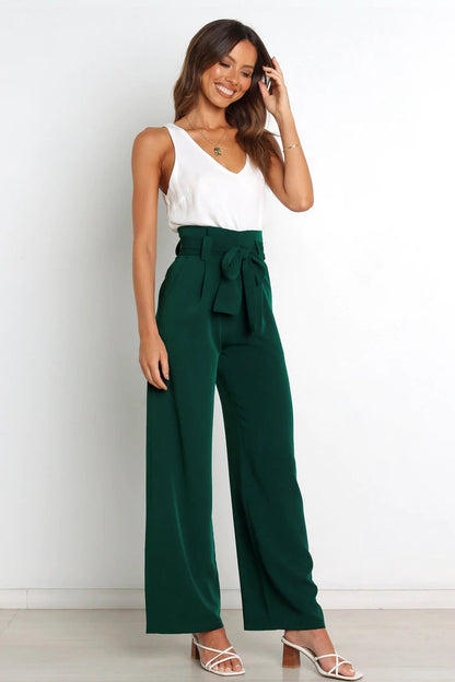 YESFASHION Women Casual Workplace Temperament Trousers Pants