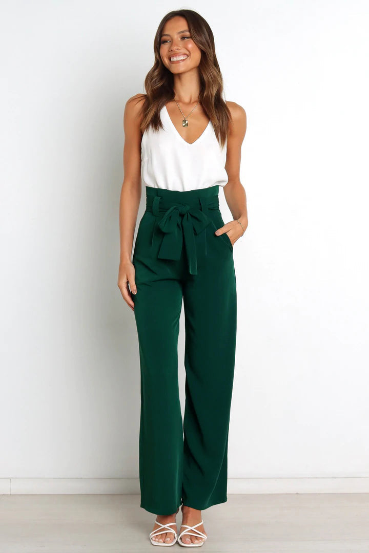 YESFASHION Women Casual Workplace Temperament Trousers Pants