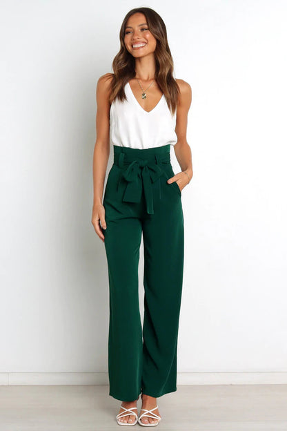 YESFASHION Women Casual Workplace Temperament Trousers Pants