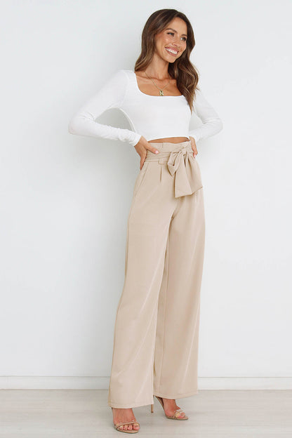 YESFASHION Women Casual Workplace Temperament Trousers Pants