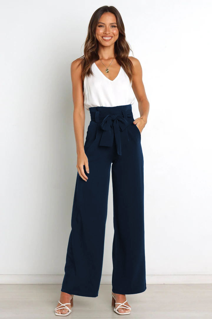 YESFASHION Women Casual Workplace Temperament Trousers Pants