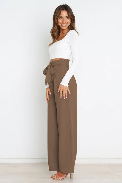 YESFASHION Women Casual Workplace Temperament Trousers Pants