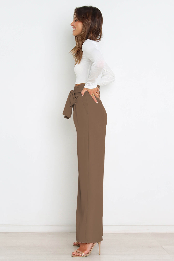 YESFASHION Women Casual Workplace Temperament Trousers Pants