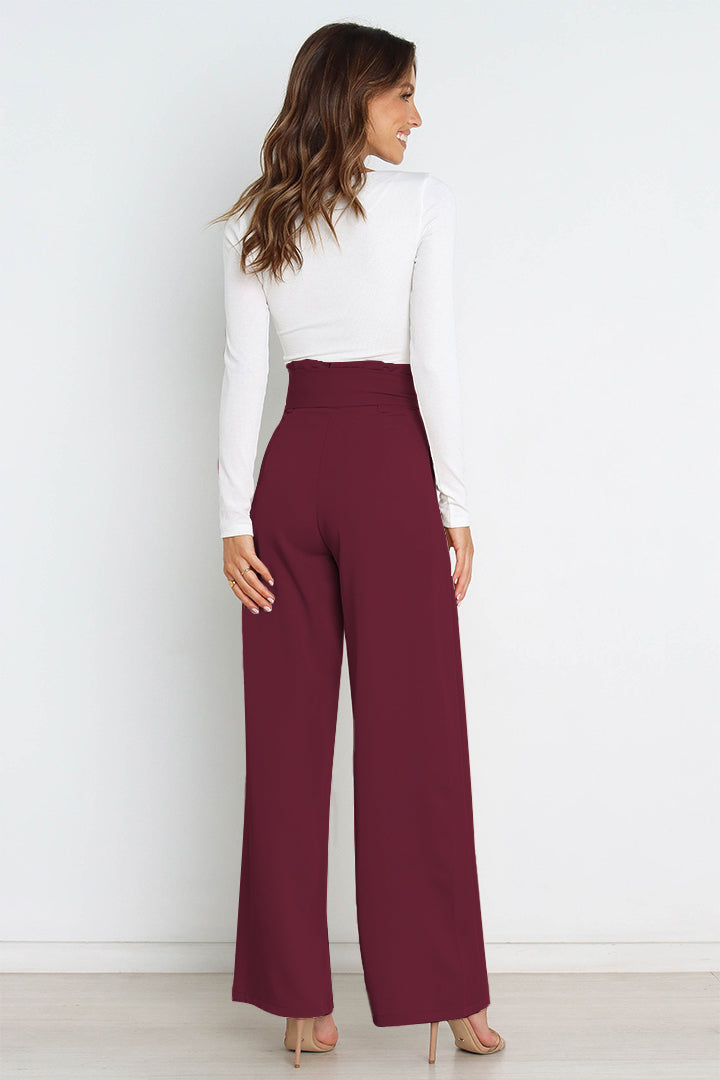 YESFASHION Women Casual Workplace Temperament Trousers Pants