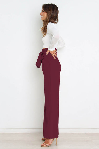 YESFASHION Women Casual Workplace Temperament Trousers Pants