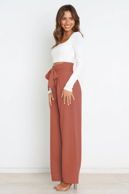 YESFASHION Women Casual Workplace Temperament Trousers Pants