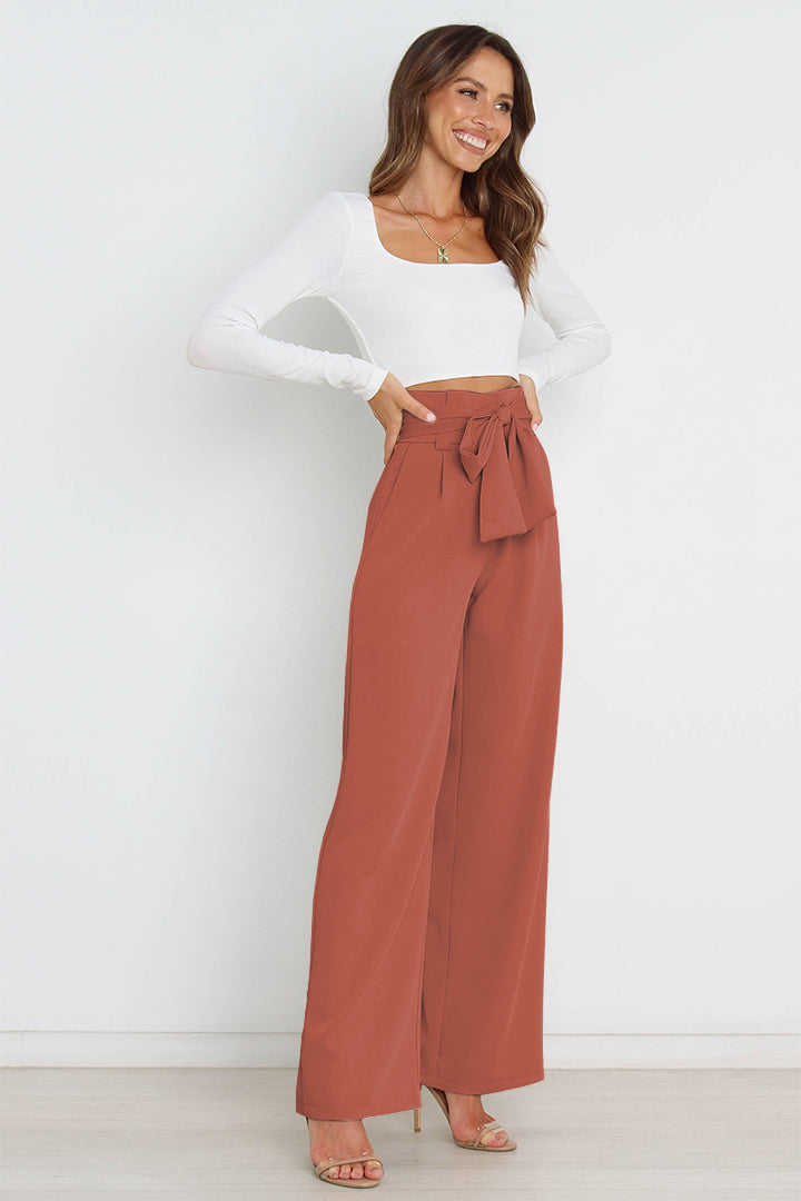 YESFASHION Women Casual Workplace Temperament Trousers Pants