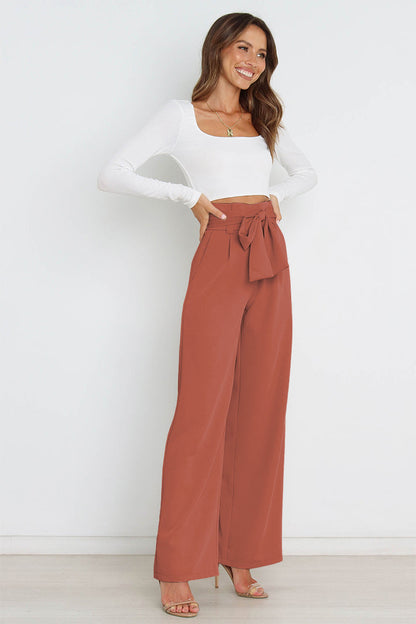 YESFASHION Women Casual Workplace Temperament Trousers Pants