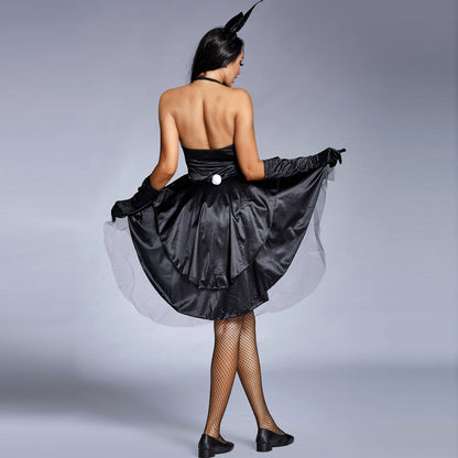 YESFASHION Halloween Real Photo Studio Costume Bunny Girl Costume