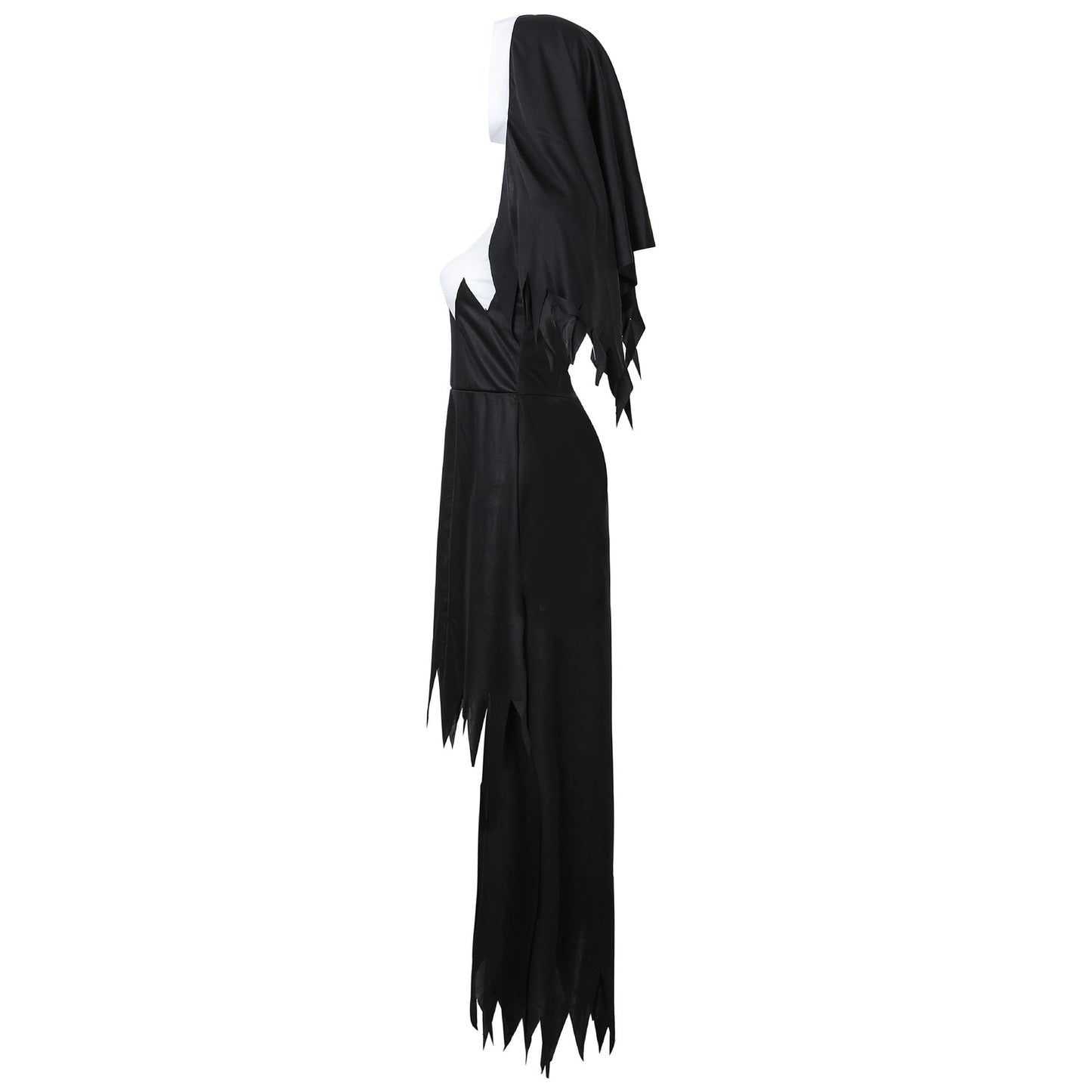 YESFASHION Women Halloween Nun Costume Cosplay