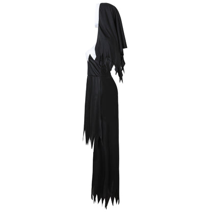 YESFASHION Women Halloween Nun Costume Cosplay