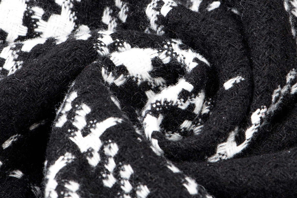 YESFASHION Women Coats Casual Versatile Fashion Plaid Jacket