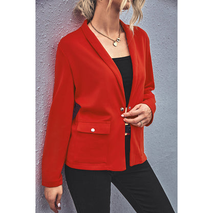 YESFASHION Hot Selling Temperament Square Pocket Blazer Sweaters