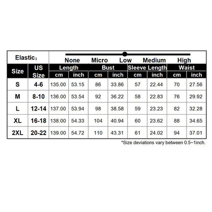 YESFASHION Christmas Digital Print Crew Neck Long Sleeve Panelled Dress