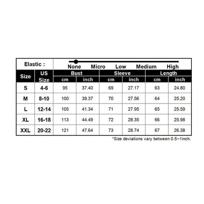 YESFASHION Waffle-grass Puff-sleeve V-neck Long-sleeve Tops