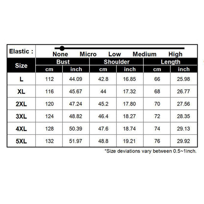 YESFASHION Plus Size Jacket Men Spare Ribs Casual Vest Shirts