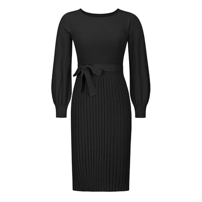 YESFASHION Women New Fall Winter Knit Dress