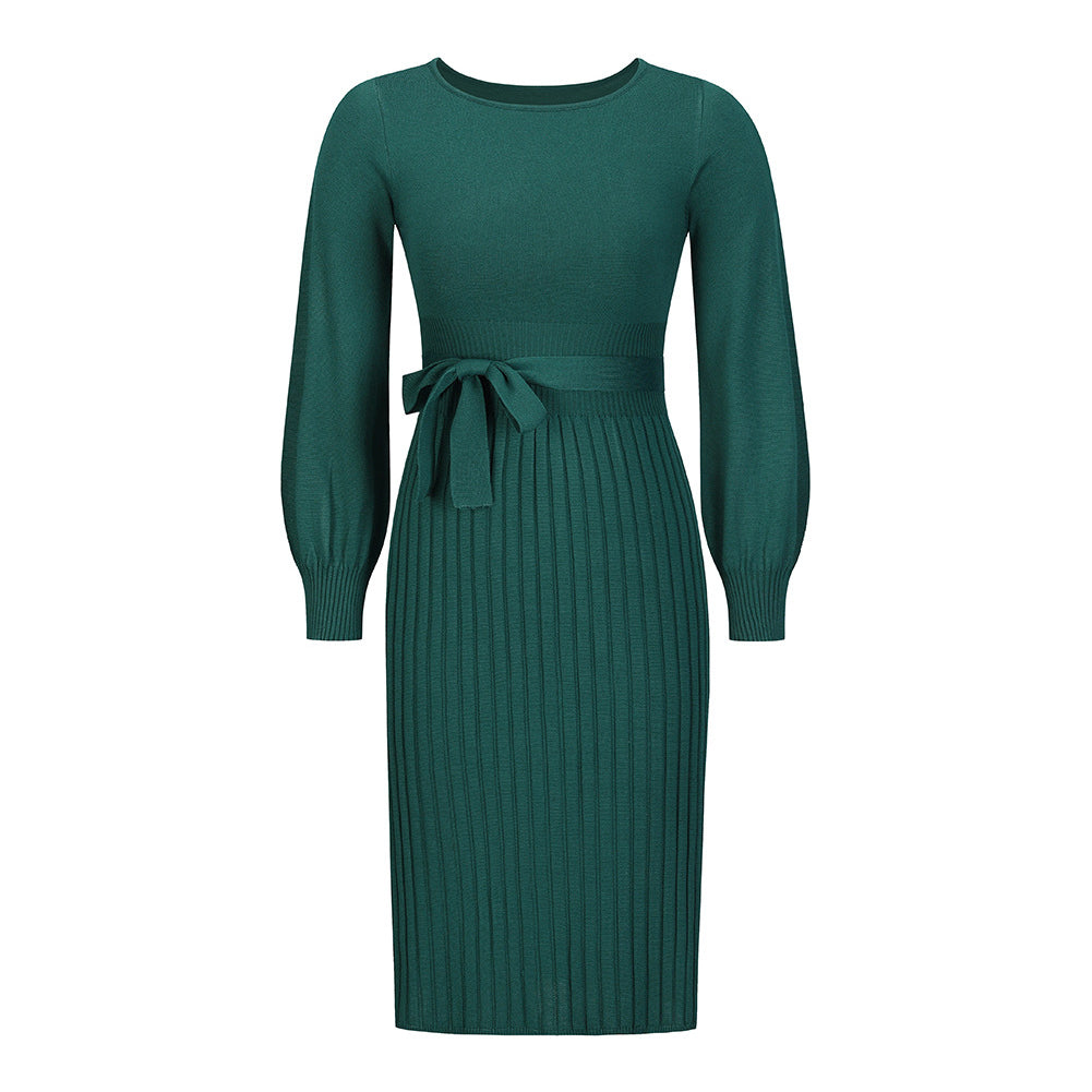 YESFASHION Women New Fall Winter Knit Dress