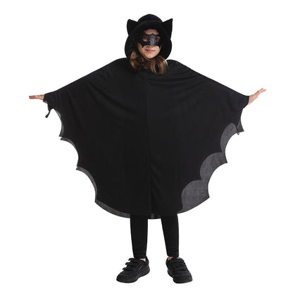 YESFASHION Halloween Kids Vampire Bat Hooded Party Costume
