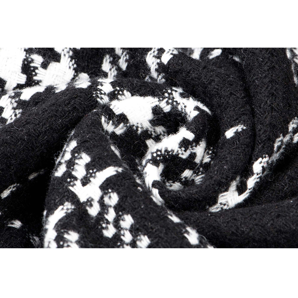 YESFASHION Women Fall 2022 Casual Versatile Fashion Plaid Coats