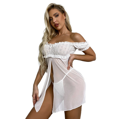 YESFASHION Lingerie Sexy Passion Midnight Charm Suit Uniform