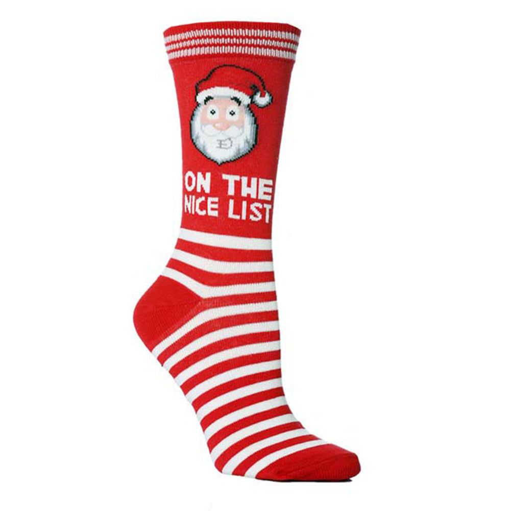 YESFASHION Christmas Socks Personality Mid Tube Socks
