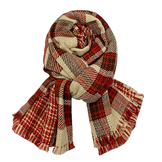 YESFASHION Ladies Winter Warm Christmas New Year Scarf
